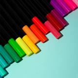 Box of 100 double-ended felt-tip pens