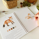 Carnet d'aquarelle - Forêt | Fleux | 10