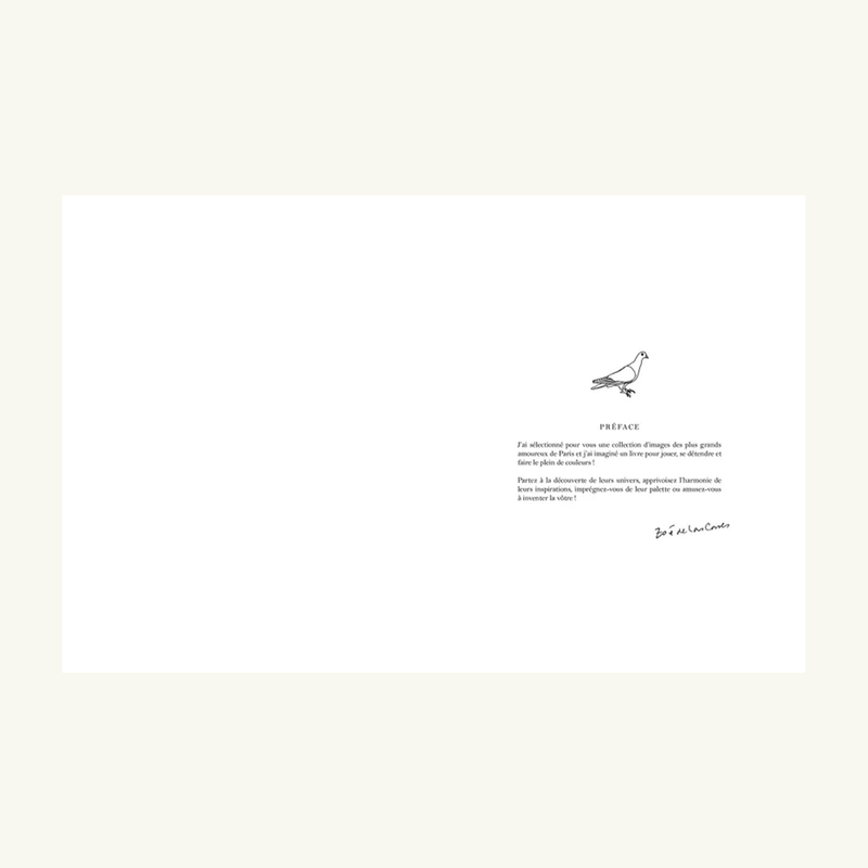 Paris - Collection of Parisian designer coloring pictures