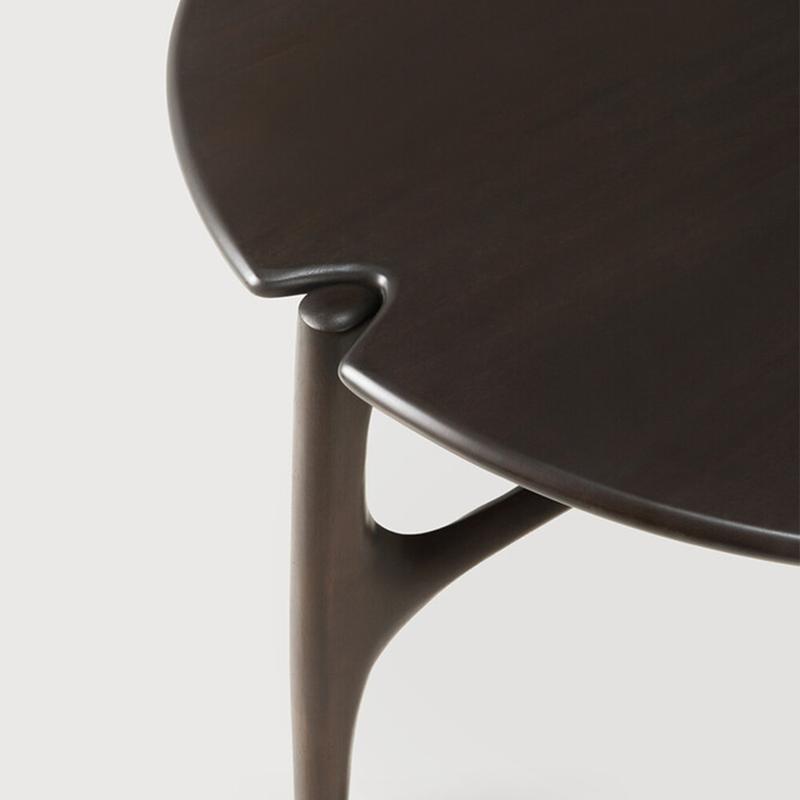 PI Coffee Table in Dark Brown Mahogany