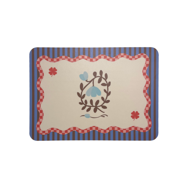 Set de table Bloomwish - 33 x 45 cm - Bleu