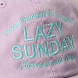 Casquette Baseball Brodée Lazy Sunday | Fleux | 7