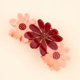 Pince à cheveux - Trio Fleurs Roses | Fleux | 7