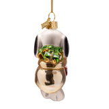 Ornement Verre Snoopy With Gifts in Bag | Fleux | 7