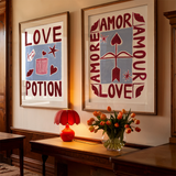 A3 Languages ​​of Love Poster | Fleux | 7