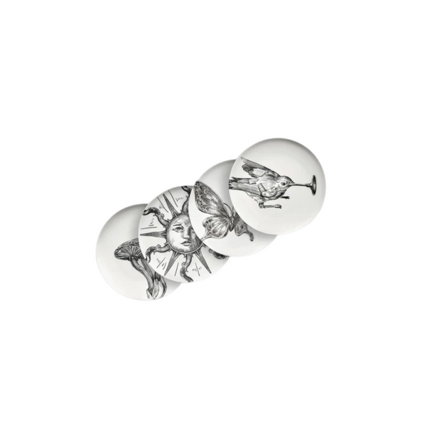 Set de 4 assiettes à pain  - Unity Blanc