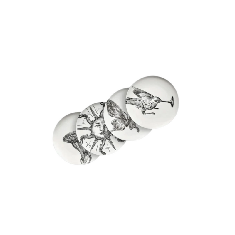 Set de 4 assiettes à pain  - Unity Blanc