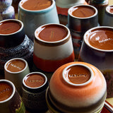 Set de 6 Mugs 70's Elements en céramique