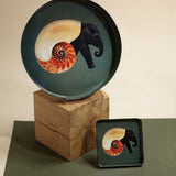 Plateau rond Shellephant | Fleux | 7