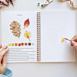 Carnet d'aquarelle - Automne | Fleux | 11