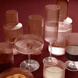 Set de 4 verres Ripple - Blush | Fleux | 8