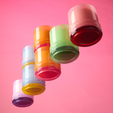 Bougie Stacked Pink and Red - Saffron Rose | Fleux | 22