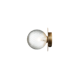 Lampe Liila 1 Medium - nordic gold / optic clear | Fleux | 7