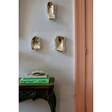 Set de 4 Sculptures Glass Chrome | Fleux | 7