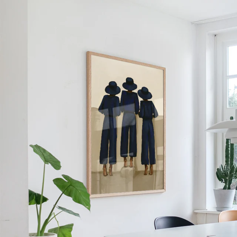 Affiche Maxime Rokus - Spying Blue | Fleux