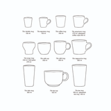 Set de 2 mugs 70s ceramics brine | Fleux | 8