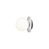 Lampe Liila 1 Medium - light silver / opal white | Fleux | 7