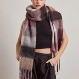 Écharpe Recyclée Reykjavik - Marron Violet | Fleux | 8