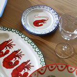 Set de 2 Assiettes Sirène Crevette | Fleux | 7
