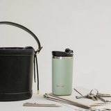 Travel Mug Isotherme - Vert Tilleul | Fleux | 10