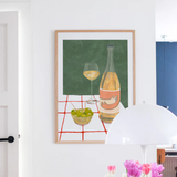 Affiche Laura Page - Wine hug | Fleux | 8