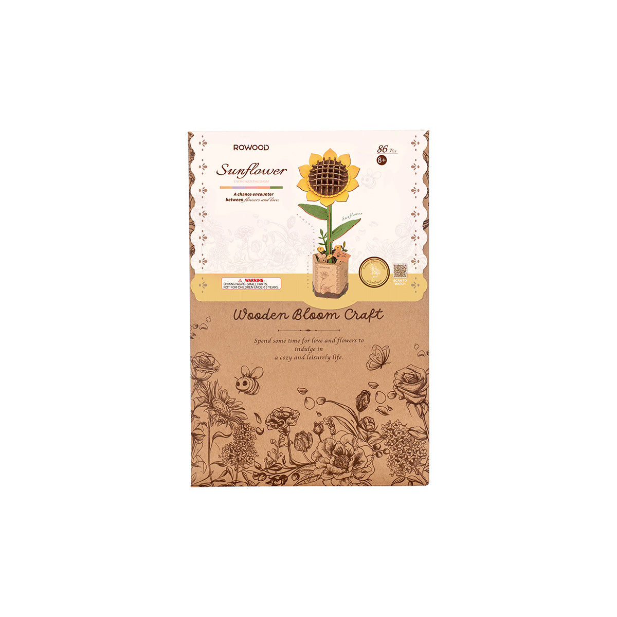 Pochoir En Mousse 3D Tournesol ⌀9cm - Stamperia - Idéal Pour Scrapbooking & Déco