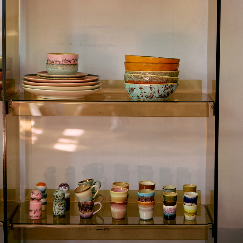 Set de 4 mugs Espresso 70s Brutalism