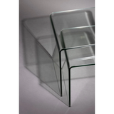 Table d'appoint Vetro Set de 2 - Transparent | Fleux | 13