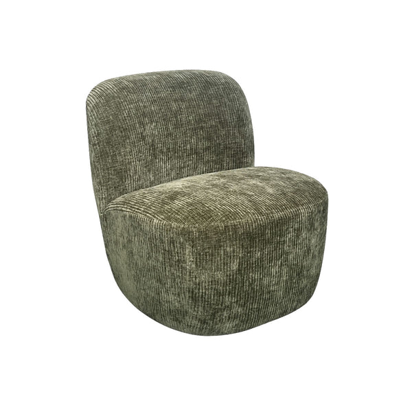 Fauteuil Belle rive Velours - Vert
