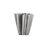 Vase HDFlood Fini Argent Brossé 13 cm | Fleux | 4