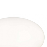 Lampe Ovalie - Verre Blanc | Fleux | 10