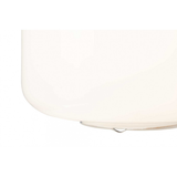 Lampe Livo Metal Chrome & Verre - Blanc | Fleux | 7