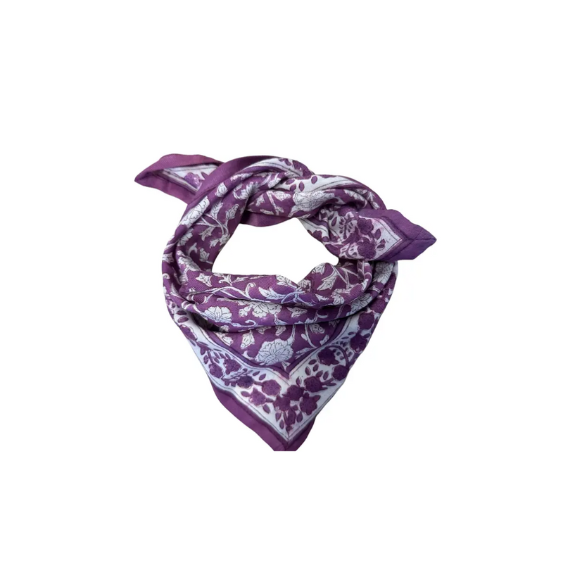 Foulard Delhi Mum Lilas