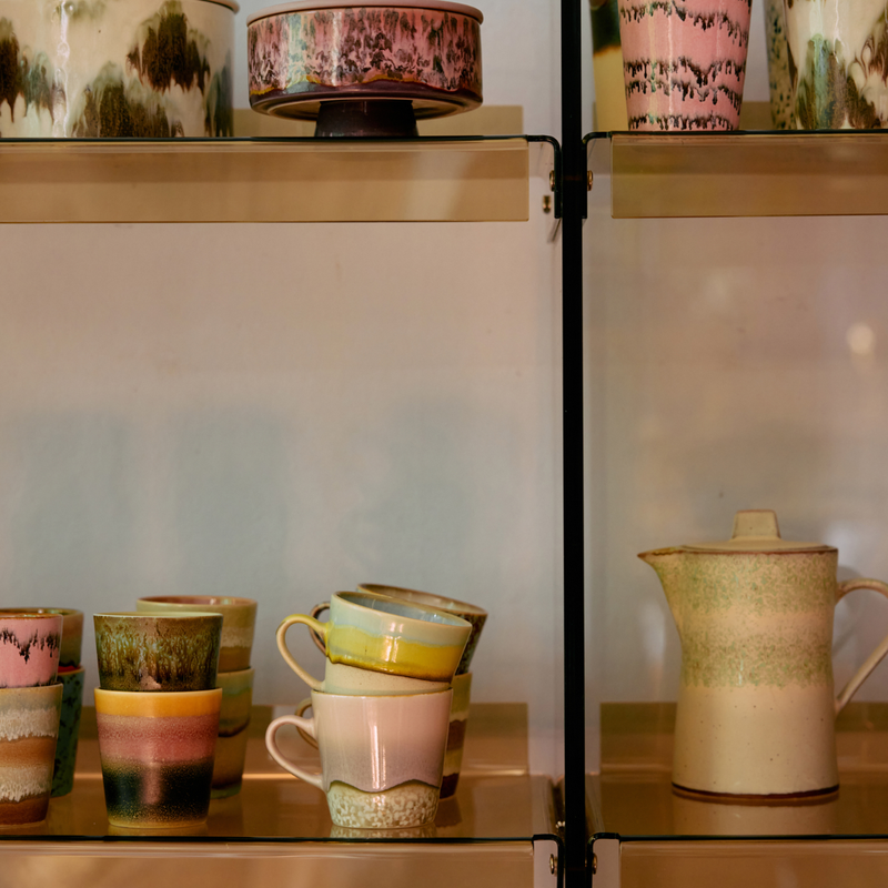 Set de 4 mugs Americano 70s Rococo