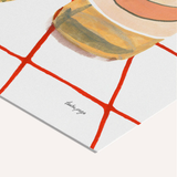 Affiche Laura Page - Wine hug | Fleux | 9