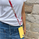 Cordon téléphone - Le Rouge Intense | Fleux | 7