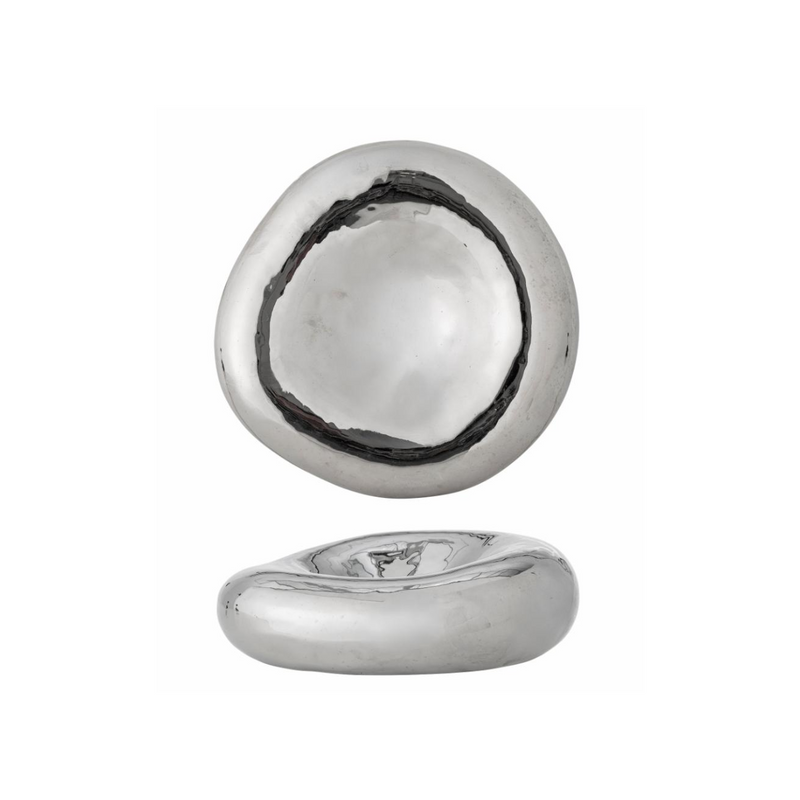 Bol Shine Argent Grès