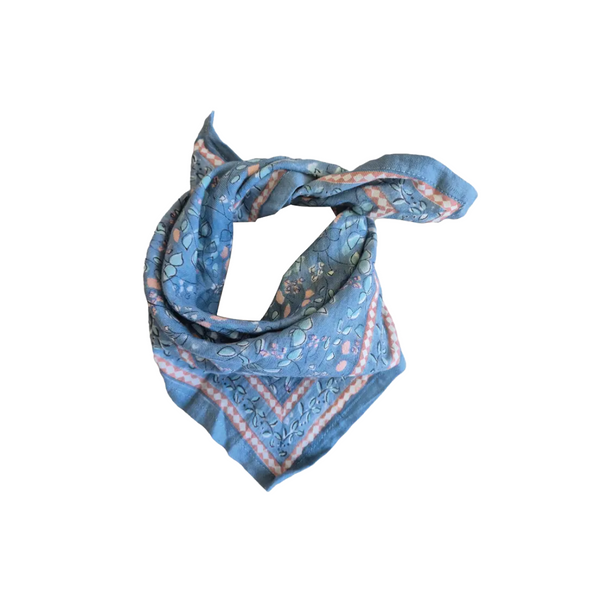 Foulard Kid Cagliari Bleu