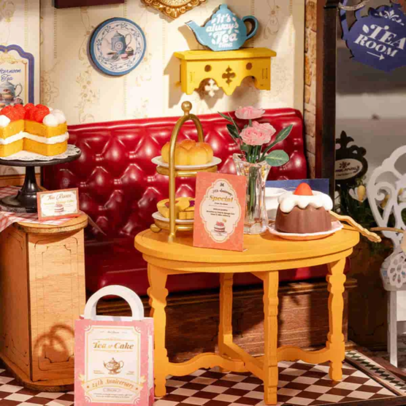 Kit Maison Miniature DIY - Leisure Time Tea Room
