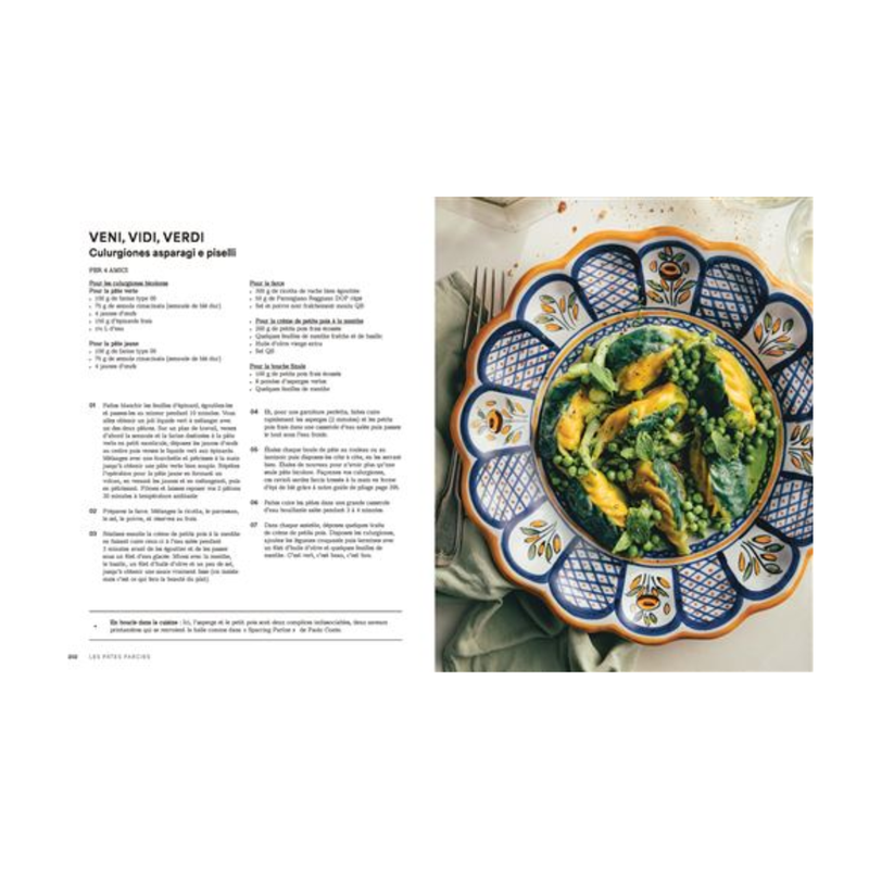 Livre Big Mamma - Les 150 meilleures recettes de pâtes italiennes