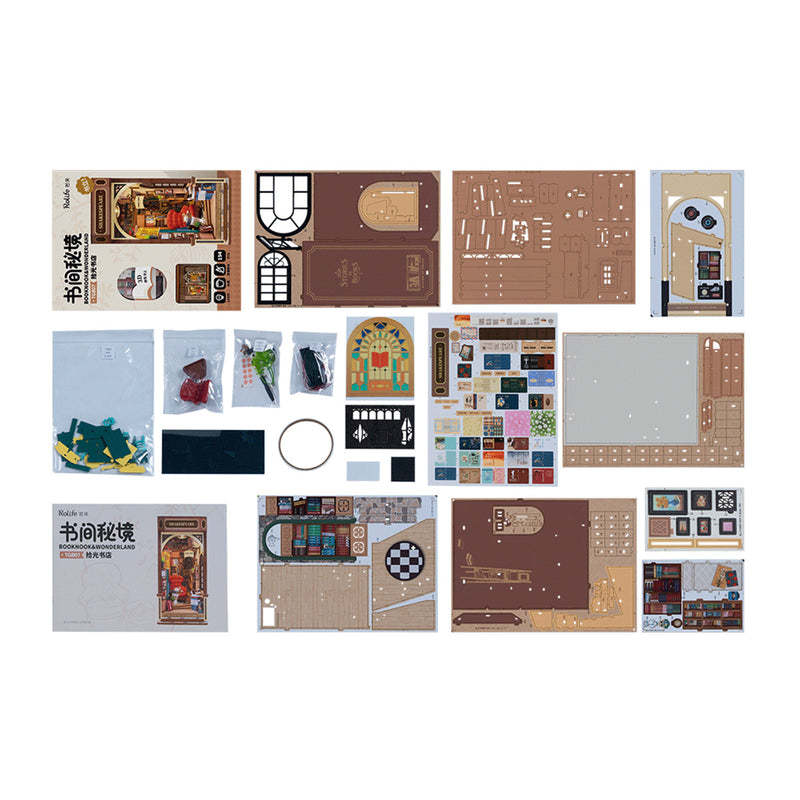 Rolife Book Nook Kit Shakespeare's Bookstore Booknook Construire Adult Rolife Book Nook Kit Shakespeare's Bookstore Booknook Construire Adult