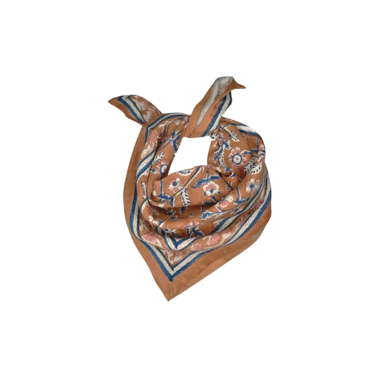 Foulard Delhi Abricot