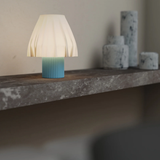 Lampe de Table - Volute Bleu Ciel | Fleux | 9