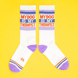 Chaussettes My dog is my therapist | Fleux | 10