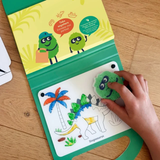 Kit Dessin Coloriage Mallette Creative - Dino | Fleux | 9