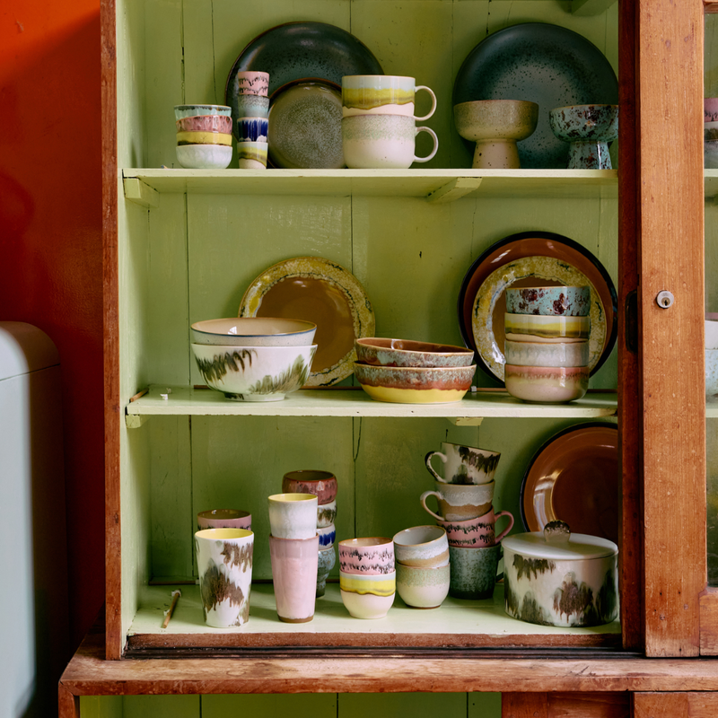 Set de 4 tasses café 70s Déco