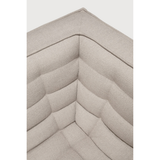 Canapé N701 - 3 Places avec ACC - Beige | Fleux | 9