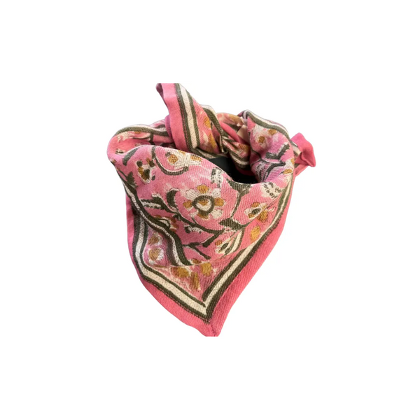 Foulard Laine Cerise 50 cm