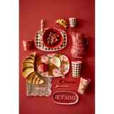 Coton Serviettes de table - Pretty Pink | Fleux | 7