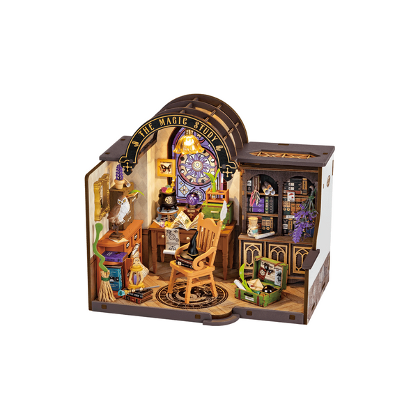 Kit Maison Miniature DIY - The Magic Study